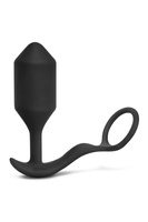 Korek analny Vibrating Snug & Tug Black b-Vibe