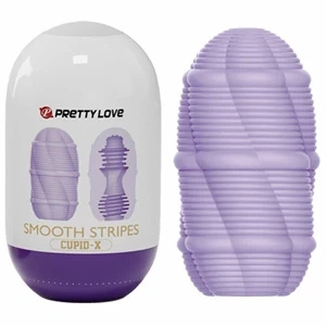 Pretty Love Cupid z gładkimi paskami – elastyczny masturbator