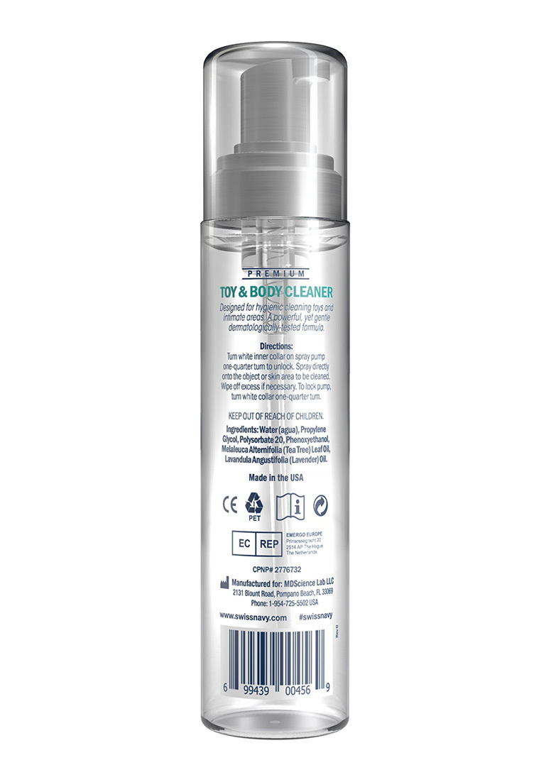 Pianka Antybakteryjna Toy & Body Cleaner Foaming 207Ml Swiss Navy