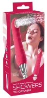 You2Toys Showers to Orgasm wibrator do prysznica z masażem wodnym, 20,1 cm