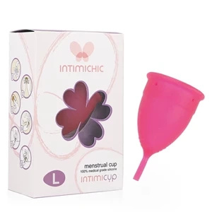 Intimichic kubeczek menstruacyjny z silikonu medycznego, rozmiar L