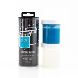Clone A Willy Glow Blue silikon uzupełniający, niebieski, świecący w ciemności