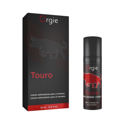 Krem dla mężczyzn Touro Erection Cream With Taurina 15 ml Orgie