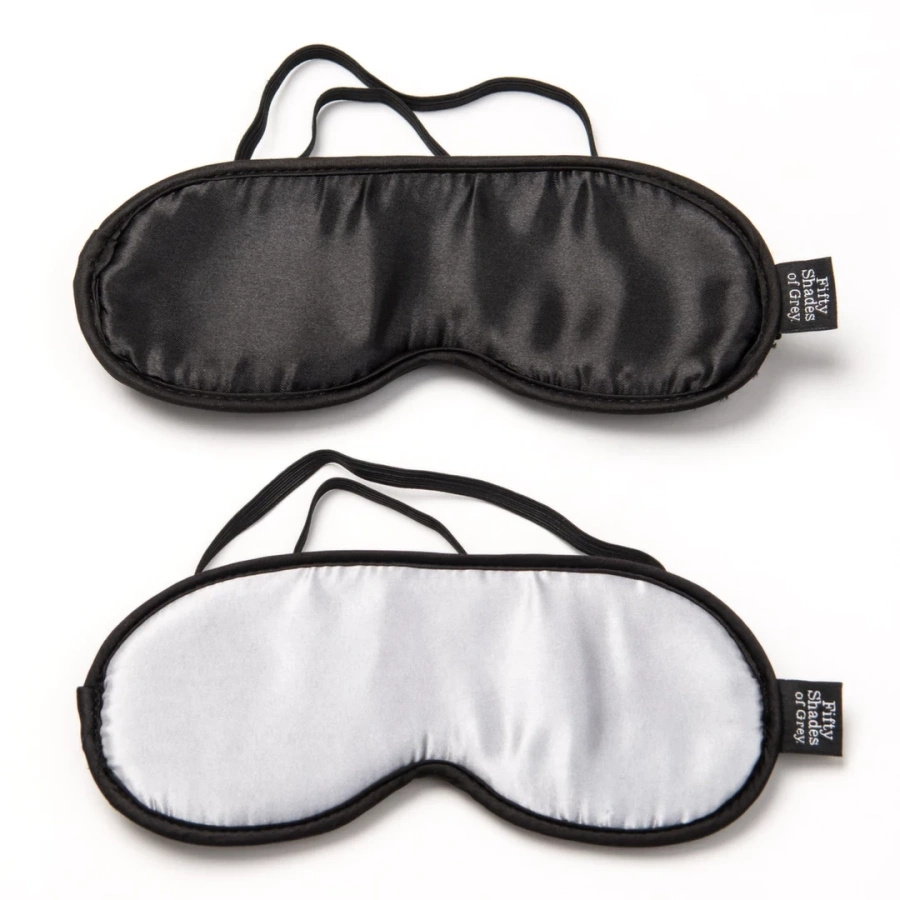 Fifty Shades of Grey No Peeking – satynowe maski na oczy 2 sztuki