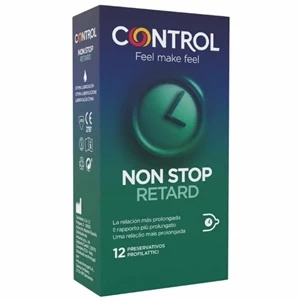 Control Non Stop prezerwatywy opóźniające z benzokainą, 54 mm, 12 szt.