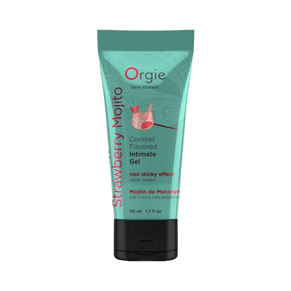 Lubrykant Jadalny Lube Tube Cocktail Strawberry Mojito 50Ml Orgie