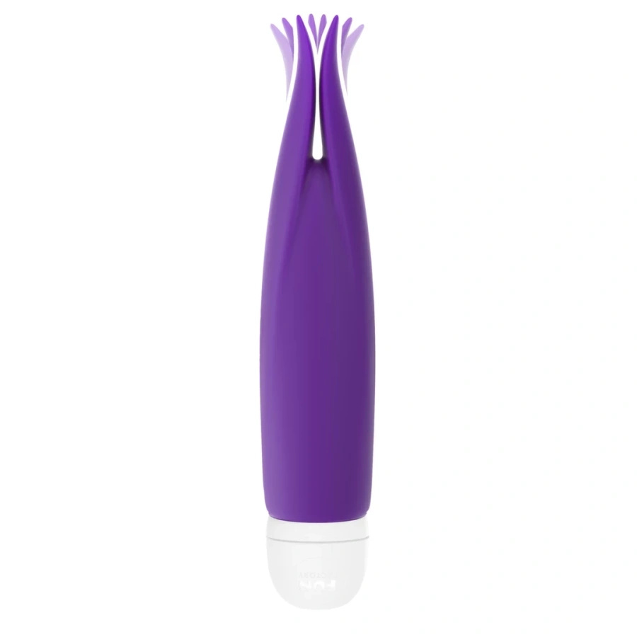 Fun Factory Volita Violet mini wibrator silikonowy, fioletowy, 16 cm