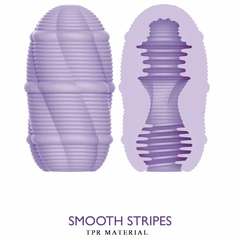 Pretty Love Cupid z gładkimi paskami – elastyczny masturbator