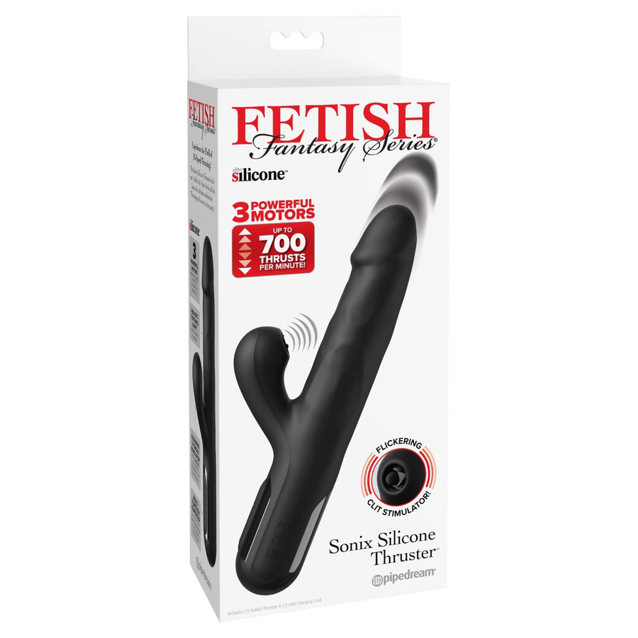 Wibrator króliczek Sonix Silicone Thruster Fetish Fantasy Series