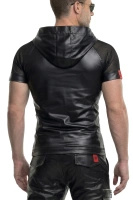 T-shirt Z Kapturem Wetlook Z Rękawami Z Siateczki Solar Czarny Regnes