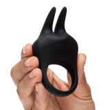 Fifty Shades of Grey Sensation Rabbit Ring wibrujący pierścień erekcyjny, ładowany przez USB