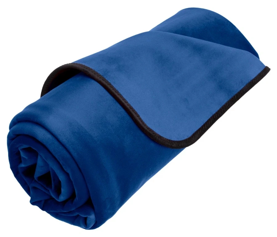 Liberator Fascinator Throw Mini Indigo – koc ochronny z barierą wilgoci, 91 x 66 cm