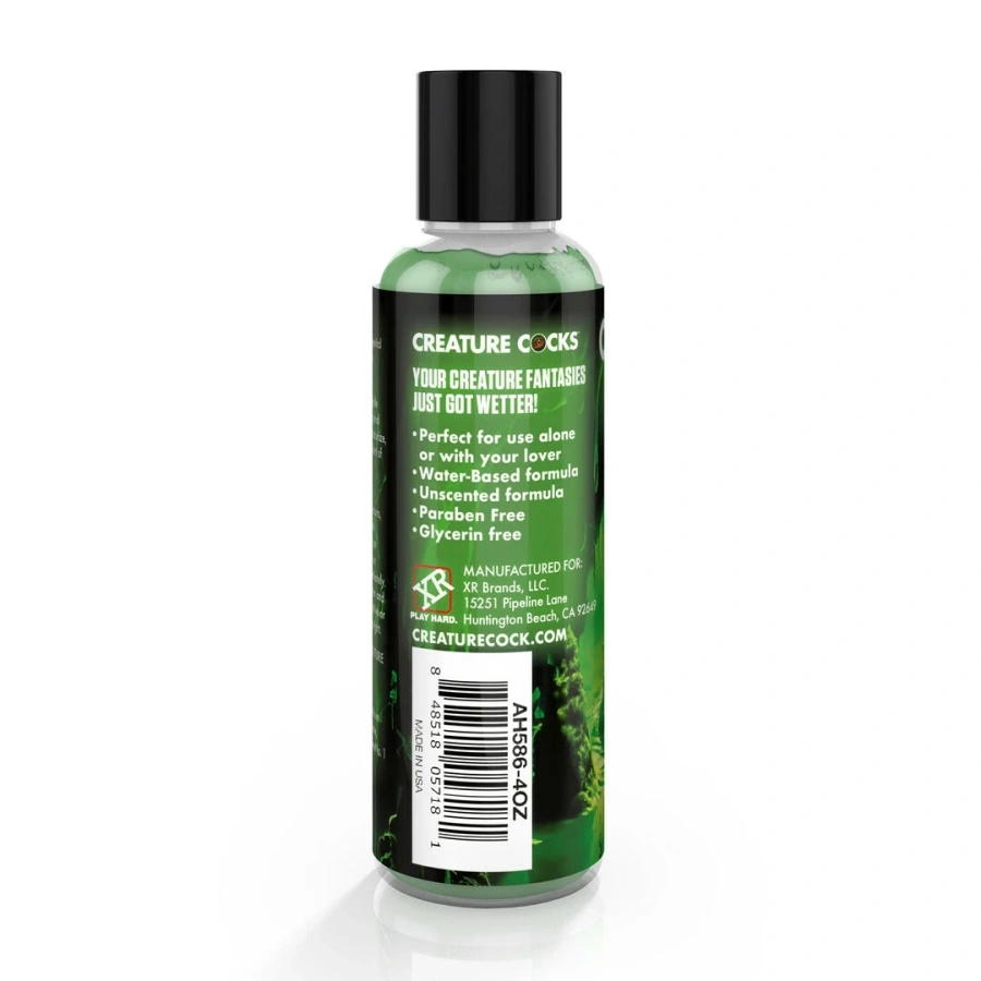 Creature Slime zielony żel intymny na bazie wody 118 ml, bez zapachu