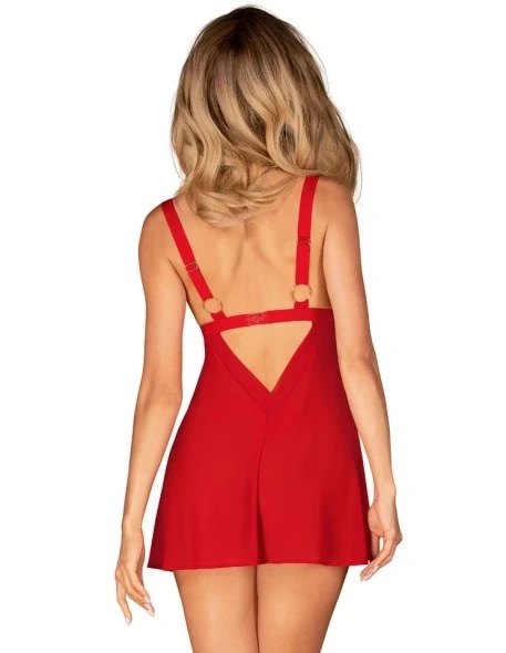 Komplet Bielizny Babydoll + Stringi Elianes Obsessive
