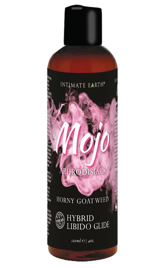 Mojo Horny Goat Weed Hybrid Libido Glide 120Ml Intimate Earth