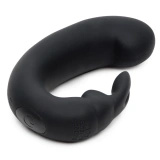Fifty Shades of Grey Sensation G-Spot Rabbit – wibrator króliczek silikonowy, USB, czarny