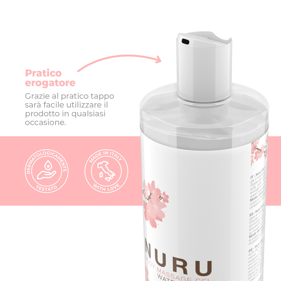 Żel Do Japońskiego Masażu Ciałem Nuru Gel 500Ml IntimateLine