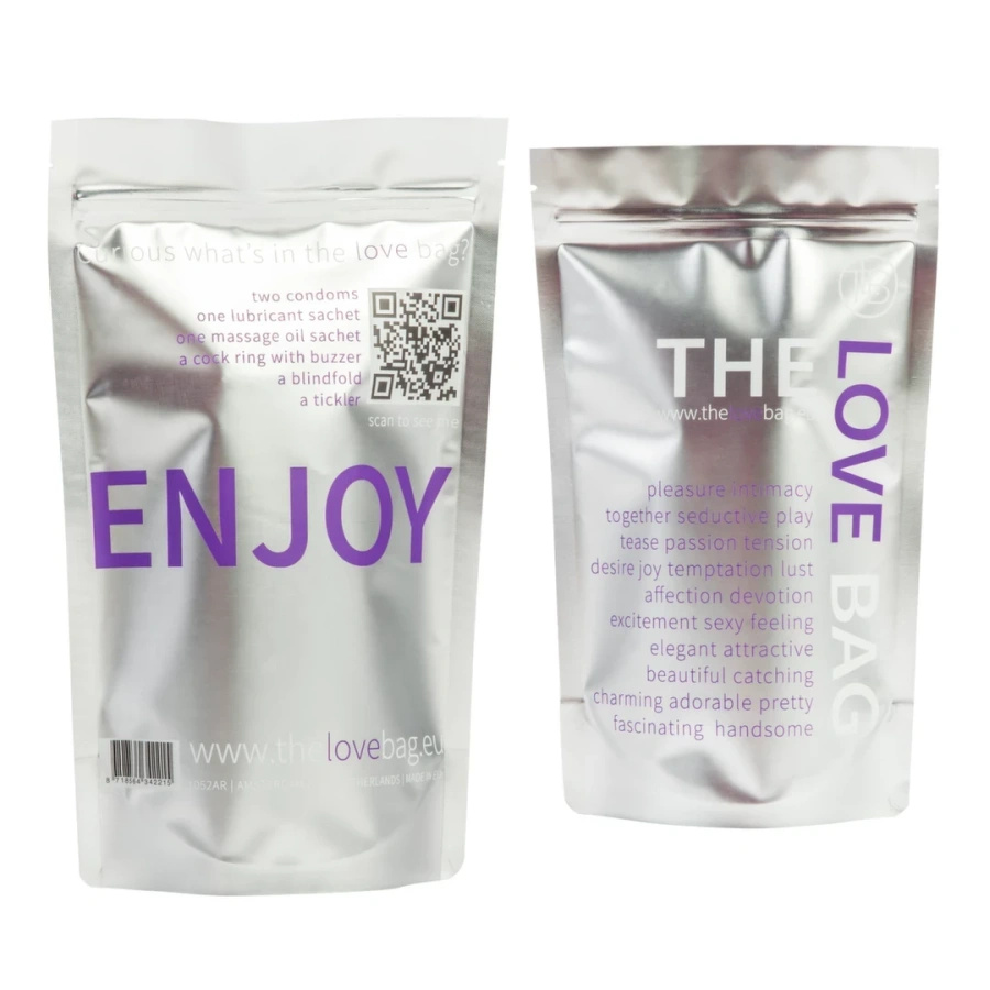 The Love Bag zestaw intymny z akcesoriami, dyskretne opakowanie