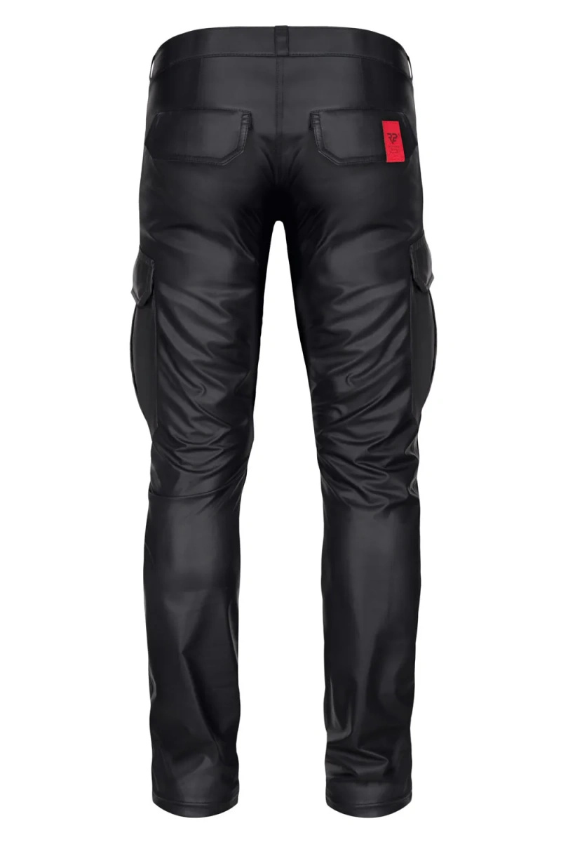 Spodnie Cargo Wetlook Matteo Czarne Regnes