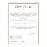 Bye Bra Waterproof Pads Clear silikonowe wkładki push-up wodoodporne