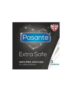 Extra Safe - dodatkowo nawilżane, pogrubiane (3 szt.)