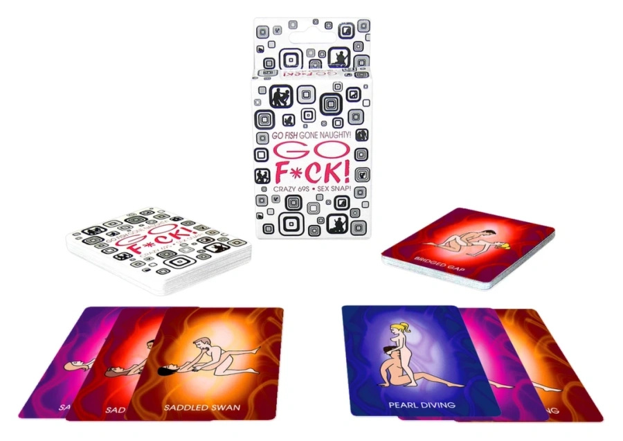 Kheper Games Go F*ck Card Game – gra karciana dla par, 52 karty