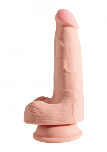 Plus 5' Triple Density Cock With Balls King Cock