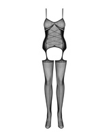 Bodystocking G314 Czarny S/M/L Obsessive