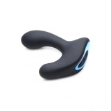 XR Brands P-Pulse silikonowy stymulator prostaty 10 trybów, pilot, czarny