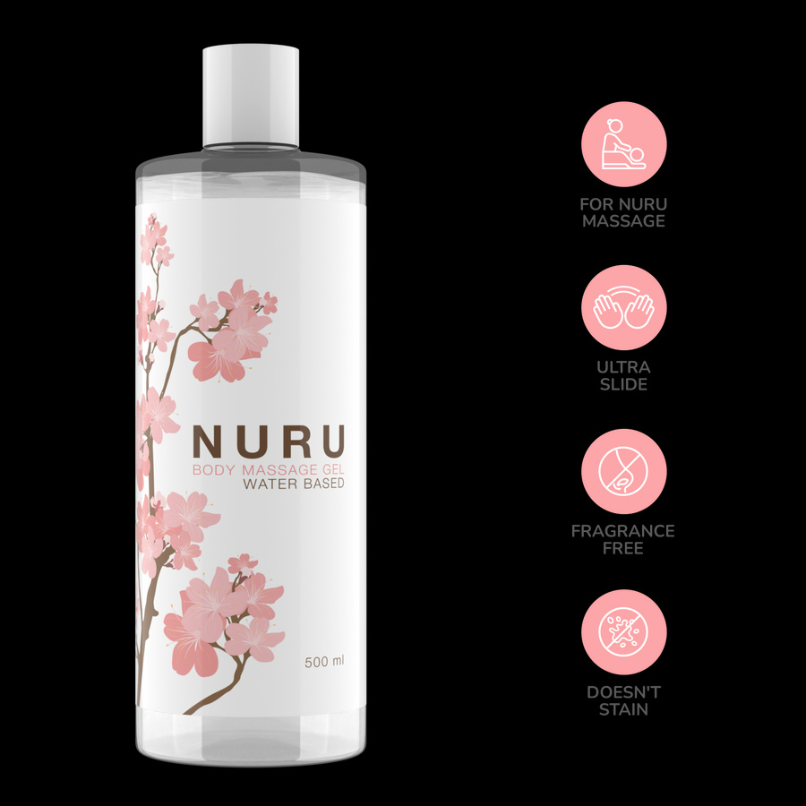 Żel Do Japońskiego Masażu Ciałem Nuru Gel 500Ml IntimateLine