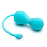 OhMiBod Lovelife Krush kulka gejszy wibrująca, sterowana aplikacją, turkusowa