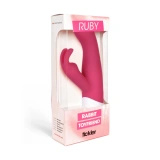 Tickler Vibes Ruby Rabbit Toyfriend – wibrator króliczek dwusilnikowy, silikonowy, 22,5 cm
