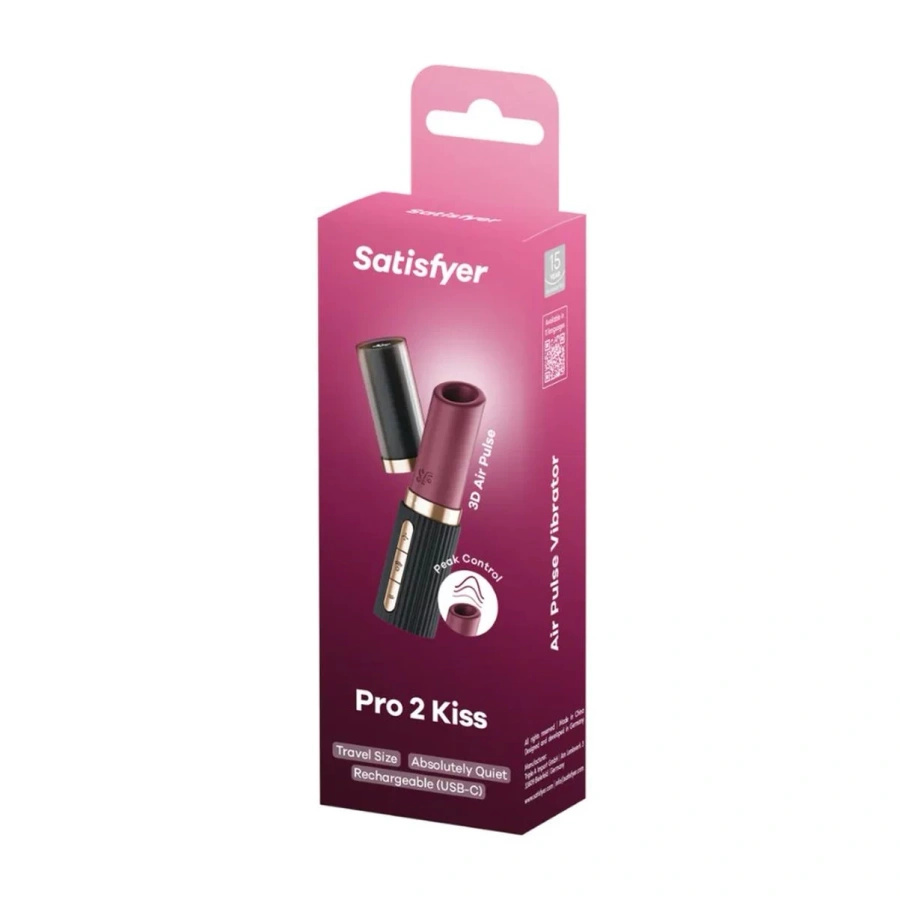 Powietrzny stymulator łechtaczki Pro 2 Kiss Satisfyer