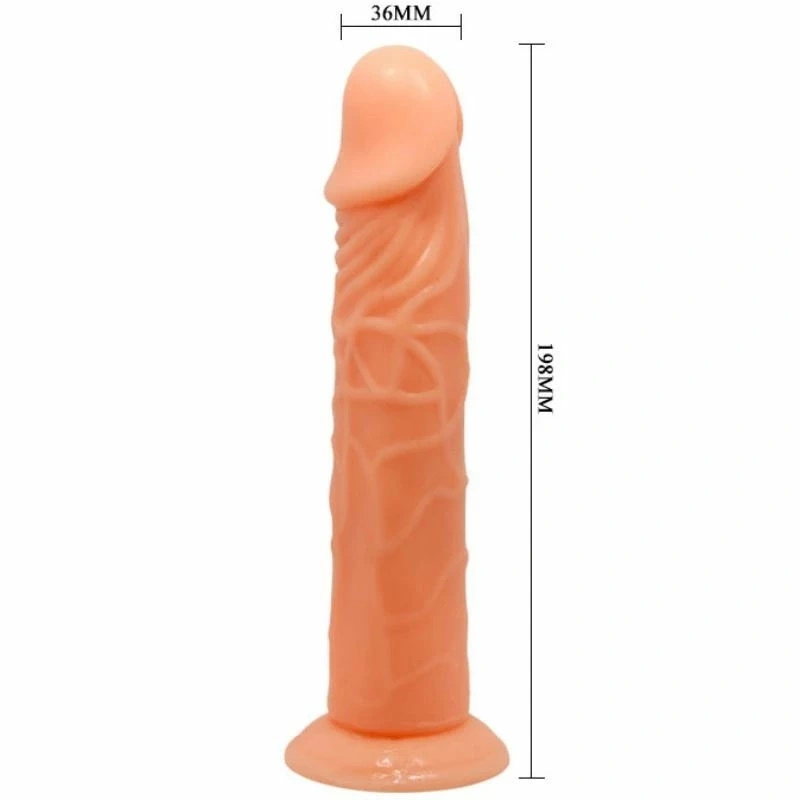 Baile Vive 19,8 cm – realistyczne dildo z przyssawką, naturalne