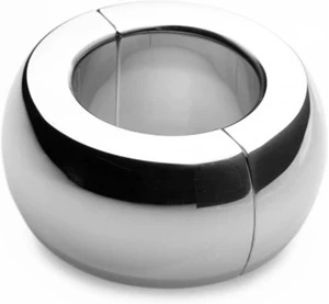 XR Brands Magnetic Gear stalowy naciągacz na jądra z magnesami, 448 g