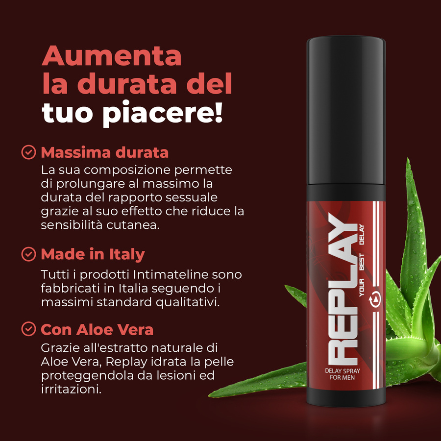 Spray dla mężczyzn Replay 20 ml IntimateLine