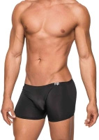 Male Power Seamless Sleek szorty męskie z niskim stanem, czarne, rozmiar S