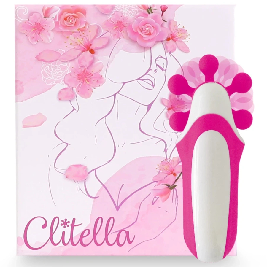 FeelzToys Clitella różowy stymulator z wymiennymi końcówkami