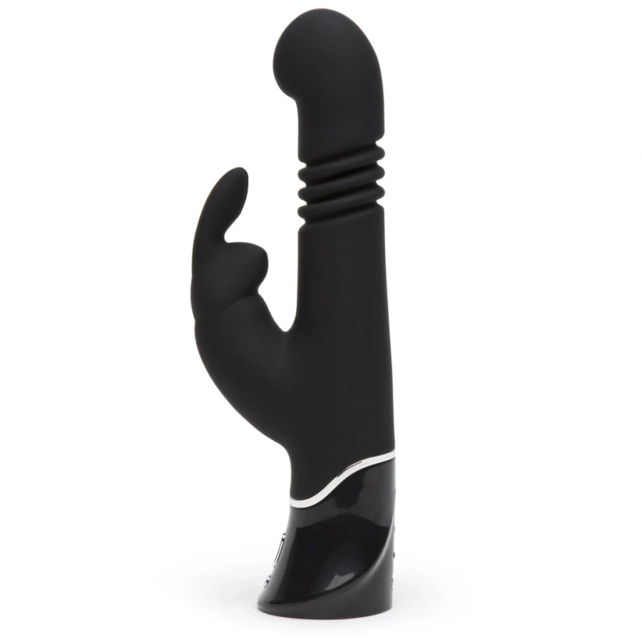 Fifty Shades of Grey Greedy Girl Rabbit G-Spot pulsacyjny wibrator, czarny