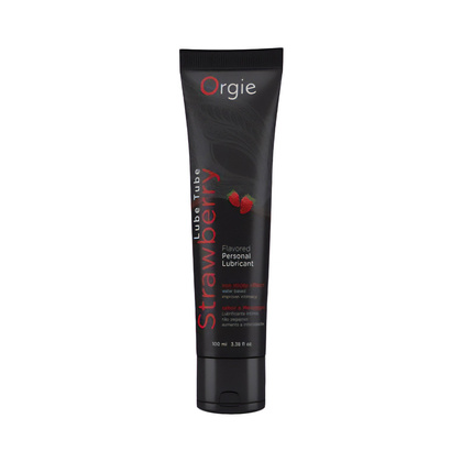 Lubrykant Wodny Flavored Intimate Gel Strawberry 100 Ml Orgie