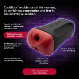 CockBlock FROT Massager masturbator dla dwóch osób, silikon/TPE, 20 cm