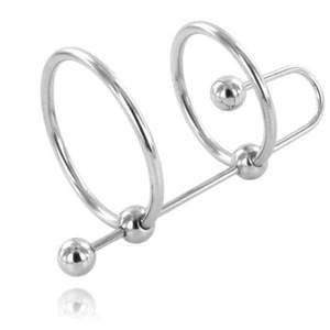 Metal Hard – stalowy podwójny pierścień z kulką 28/32 mm