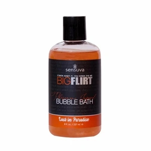 Sensuva Big Flirt Pheromone Bubble Bath Lust in Paradise 237 ml – płyn z feromonami i olejkami