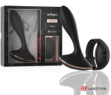 ANBIGUO Vernet – wibrator z pilotem WATCHME w formie zegarka, czarny