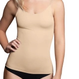 Bye Bra Light Control T-shirt Invisible beżowy XL lekki podkoszulek