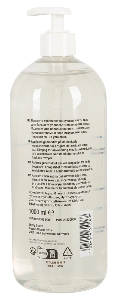 Just Glide lubrykant na bazie wody 1000 ml, wegański