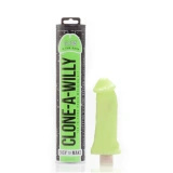 Clone A Willy Kit – zestaw do odlewu, świecący w ciemności, zielony