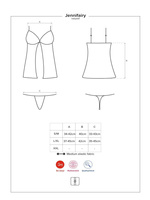 Jennifairy babydoll kolor: czarny Obsessive