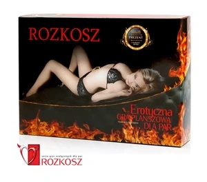 Grajmy Razem Rozkosz gra planszowa dla par z akcesoriami 31 x 21 cm