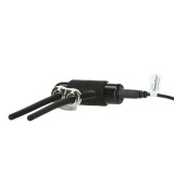 PowerBullet Bolo czarny – regulowany pierścień wibrujący USB, 9 trybów